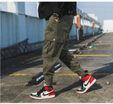 Privathinker Men Black Joggers Pants Summer 2019 Mens Big Pockets Ankel Cargo Pants Male Spring Streetwear Overalls Sweatpants