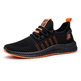 2019 New Mesh Men Sneakers Casual Shoes Lac-up Men Shoes Lightweight Comfortable Breathable Walking Sneakers Zapatillas Hombre