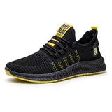 2019 New Mesh Men Sneakers Casual Shoes Lac-up Men Shoes Lightweight Comfortable Breathable Walking Sneakers Zapatillas Hombre