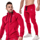 2 pieces Autumn Running tracksuit men Sweatshirt Sports Set Gym Clothes Men Sport Suit Training Suit Sport Wear