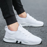 NKLSA Spring Autumn Fashion Mens Casual Shoes Lace-Up Breathable Shoes Sneakers Mens Trainers Zapatillas Hombre Sneakers Men