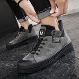 2019 Winter Men's Boots Warm PU Leather Male Waterproof Shoes Chaussure Mans Casual Shoes For Men Boots Footwear Male Sneakers