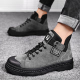 2019 Winter Men's Boots Warm PU Leather Male Waterproof Shoes Chaussure Mans Casual Shoes For Men Boots Footwear Male Sneakers