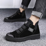 2019 Winter Men's Boots Warm PU Leather Male Waterproof Shoes Chaussure Mans Casual Shoes For Men Boots Footwear Male Sneakers