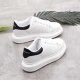 2019 Spring fashion men Casual shoes Platform Sneakers White Shoes High Quality Platform Lace-up couples running Shoes m498