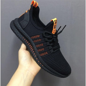 New Mesh Men Sneakers Casual Shoes Lac-up Men Shoes Lightweight Comfortable Breathable Walking Sneakers Zapatillas Hombre Shoes