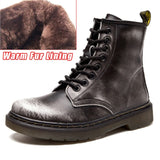 2019 New Men Boots For Martin Boots Male Shoes Adult Dr Motocycle Boots Warm Ankle Boots Winter Shoes Men Shoes Plus Size 47 48