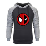 Marvel Movie Deadpool Mens Set Hoodies Pants 2019 New Causal Men Set Hooded Sweatshirt Raglan Hoodie Pant Pullovers Sweatpant