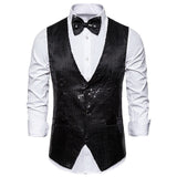 MoneRffi 2019 Arrival Dress Vest Men Slim Fit Men Suit Vest Male Waistcoat Gilet Homme Casual Sleeveless Formal Business Jacket