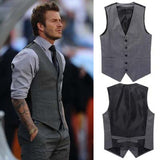 2019 New fashion Men's Casual Slim Suit Vest wedding banquet gentleman And Custom made  gentleman style Men's vest