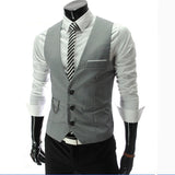 2019 New fashion Men's Casual Slim Suit Vest wedding banquet gentleman And Custom made  gentleman style Men's vest