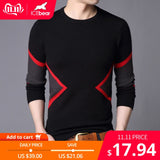 ICEbear 2019 Autumn New Male Sweater Casual Men's Pullover Brand Men's Clothing  1722