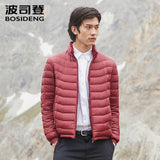 BOSIDENG winter 90 down jacket for men high standard down coat ultra light high-tech water proof wind proof bag B80131005