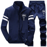 BOLUBAO Men Set Top+Pants 2-piece Set 2019 Spring Summer Male Suit Sweatshirt Sportswear Tracksuit Male Sporting Suits